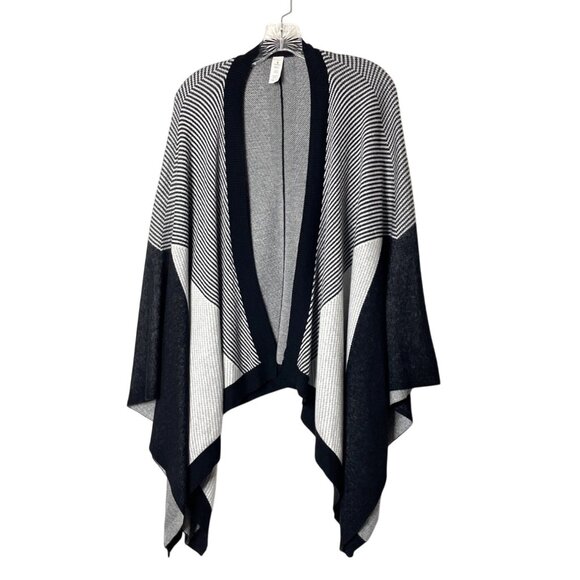 Lululemon Here for Serenity Wrap ActiveYoga Poncho Black Gray Women’s One Size - Picture 7 of 7
